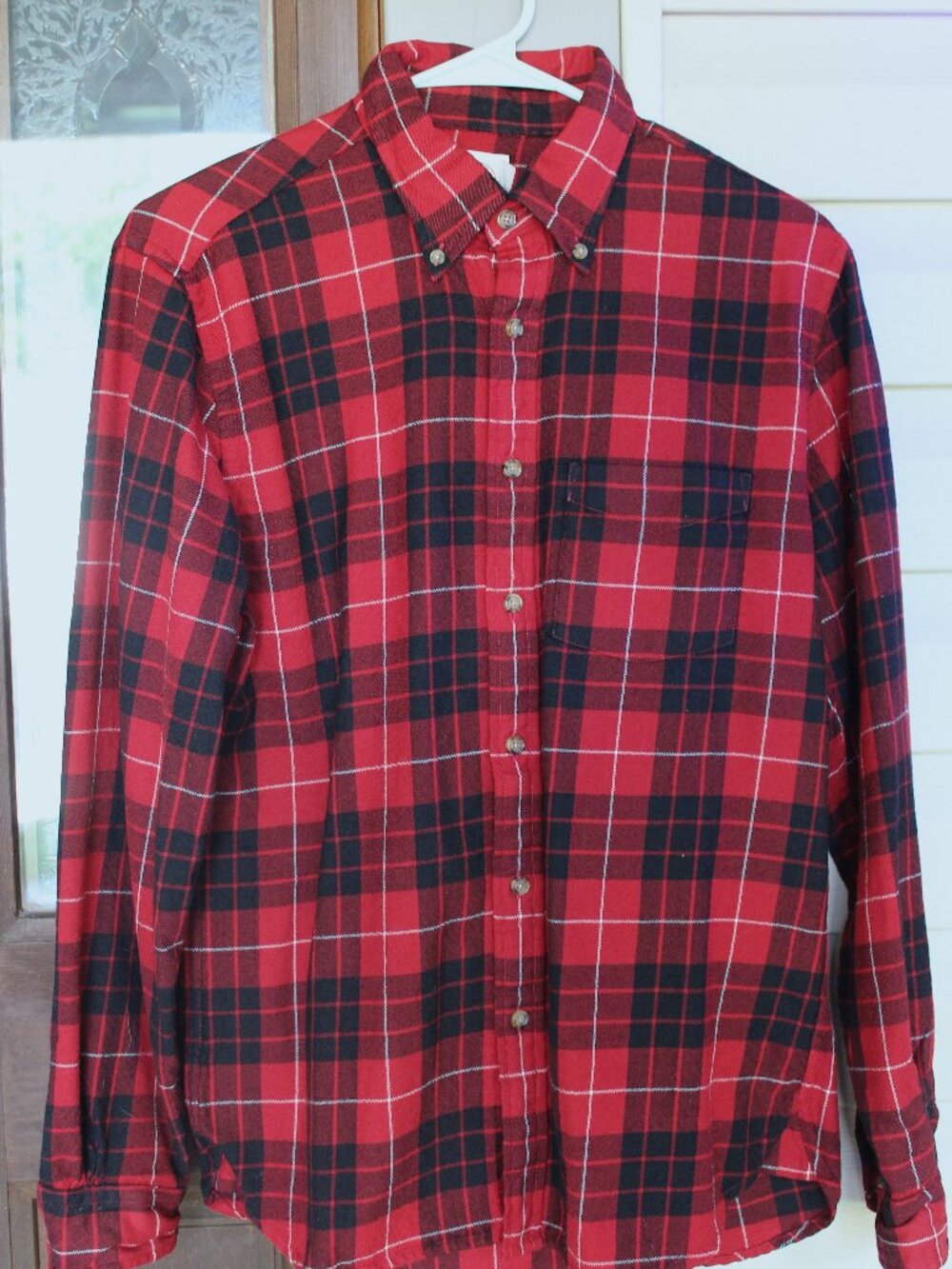 Flannel Brooks Brothers Long Sleeve Shirt Size Medium M